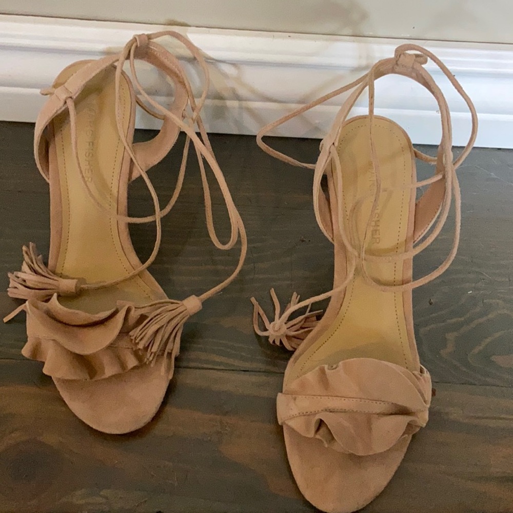 Baby pink heels